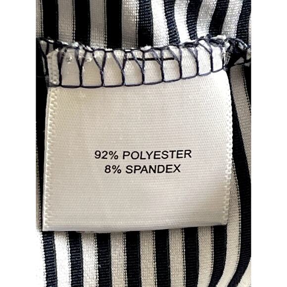 Peter Millar Sz L Golf Polo Black Stripe Summer Comfort Wicking Stretch Active - Picture 12 of 12